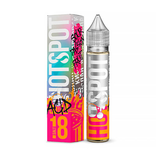 Жидкость HOTSPOT Sour - Passion fruit Acid (Кислая маракуйя) 30мл 18мг