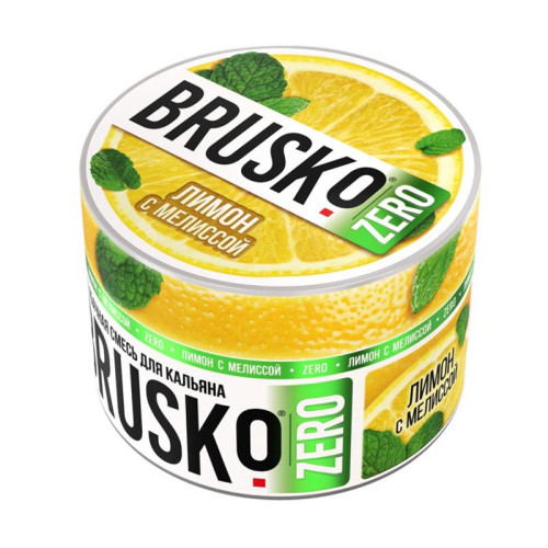 Смесь BRUSKO Zero 50г - Лимон с мелиссой