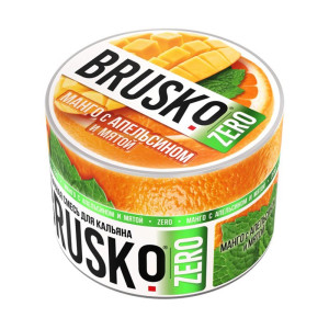 Смесь BRUSKO Zero 50г - Манго с апельсином и мятой