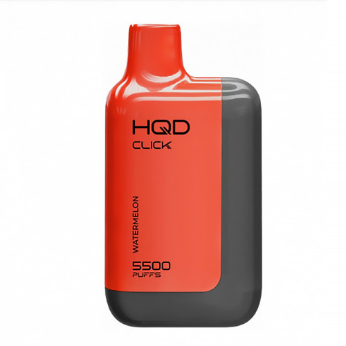 Электронная сигарета HQD CLICK 5500 затяжек - Арбуз