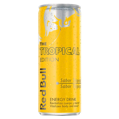 Энергетический напиток Red Bull -  Tropical Edition (Тропические фрукты) 250мл