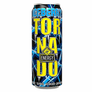 Энергетический напиток TORNADO - Ice berry (Ягоды Лед) 450мл