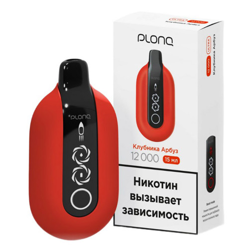 Электронная сигарета PLONQ ULTRA 12000 затяжек - Клубника Арбуз