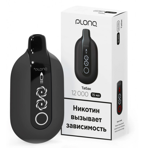 Электронная сигарета PLONQ ULTRA 12000 затяжек - Табак