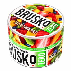 Смесь BRUSKO Zero 50г - Мультифрукт