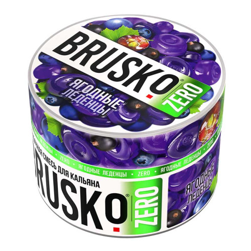 Смесь BRUSKO Zero 50г - Ягодные леденцы