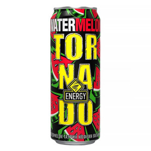 Энергетический напиток TORNADO - Watermelon (Арбуз) 450мл