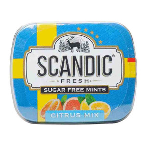 Конфеты Scandic - Citrus Mix (Цитрусовый микс) 14г