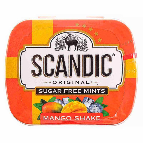 Конфеты Scandic - Mango Shake (Манго) 14г