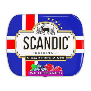 Конфеты Scandic - Wild Berries (Лесные ягоды) 14г