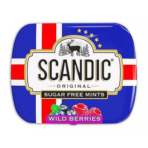 Конфеты Scandic - Wild Berries (Лесные ягоды) 14г