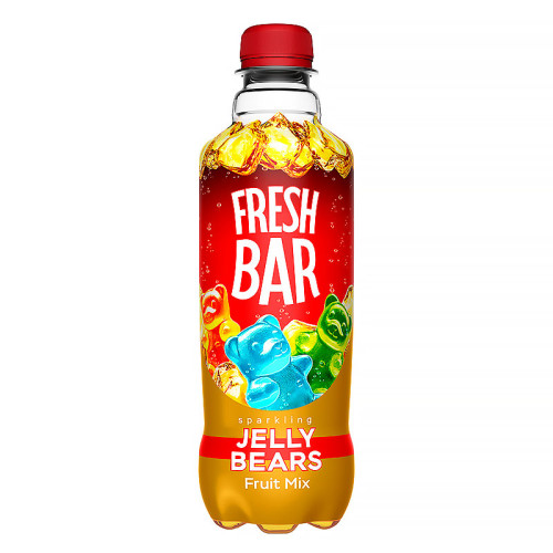 Напиток газ. Fresh BAR - Jelly Bears (Мармеладные мишки) 450мл ПЭТ