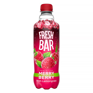 Напиток газ. Fresh BAR - Merry Berry (Малина) 450мл ПЭТ