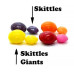 Драже Skittles - GIANTS (Кислые фрукты) 132г