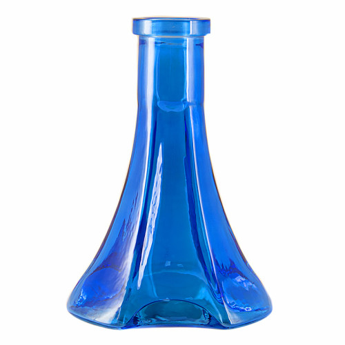 Колба Vessel Glass - Пирамида голубая 28см