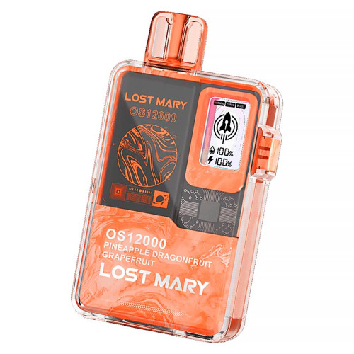 Электронная сигарета Lost Mary 12000 затяжек - Ананас Питахайя Грейпфрут