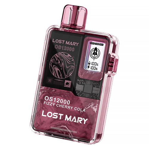 Электронная сигарета Lost Mary 12000 затяжек - Игристая Вишневая Кола