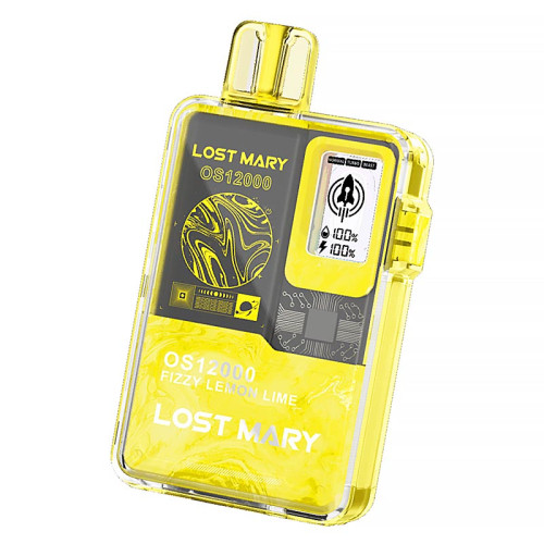 Электронная сигарета Lost Mary 12000 затяжек - Игристый Лимон Лайм