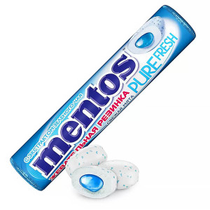 Жевательная резинка Mentos (Ментос) - Pure Fresh (Свежая мята) 15,5г