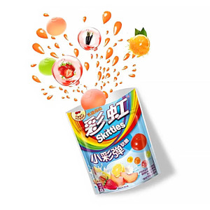 Жевательный Мармелад Skittles - Yoghurt Mix (Йогурт Персик Клубника Лимон) 50г