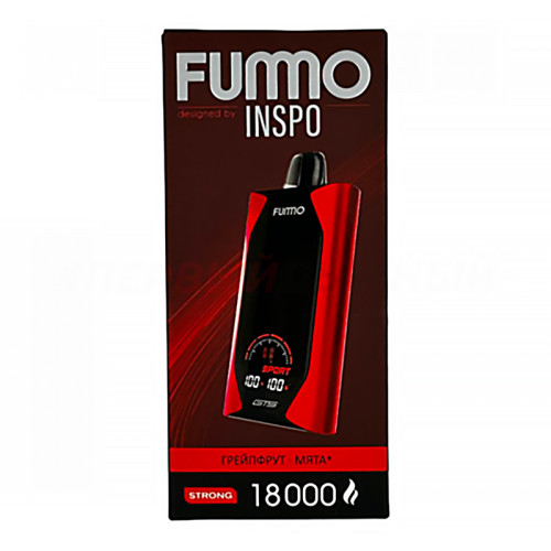 Электронная сигарета FUMMO GTS 18000 затяжек - Грейпфрут Мята