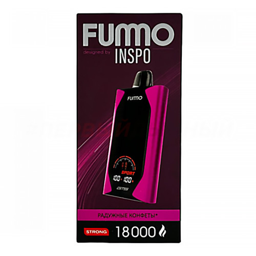 Электронная сигарета FUMMO GTS 18000 затяжек - Радужные Конфеты