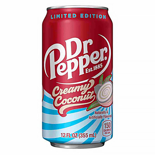 Напиток газ. Dr.Pepper - Coconut Creamy (Кокос Крем) (Америка) 355мл