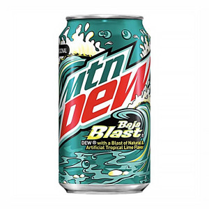 Напиток газ. Mountain Dew - Baja Blast (Лайм) 355мл