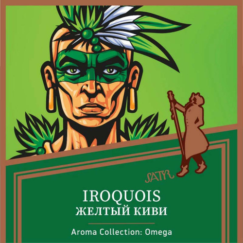 Табак Satyr 100г - Iroquois (Жёлтый киви)