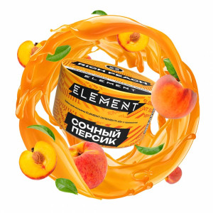 Табак Element Земля 25г - Rich Peach NEW (Персик)