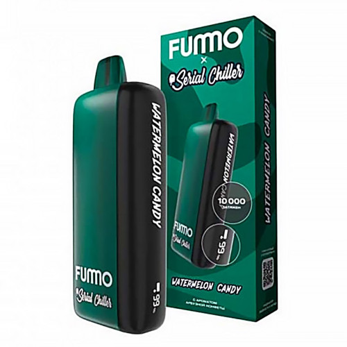 Электронная сигарета Fummo INDIC SERIAL CHILLER 10000 затяжек - Арбузная конфета