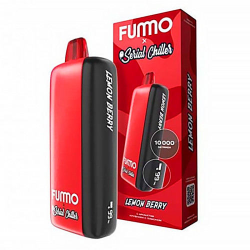 Электронная сигарета Fummo INDIC SERIAL CHILLER 10000 затяжек - Клубника с лимоном