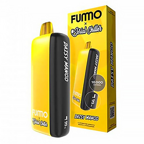 Электронная сигарета Fummo INDIC SERIAL CHILLER 10000 затяжек - Мякоть манго с ромашкой