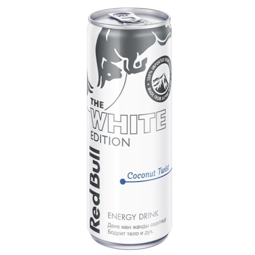 Энергетический напиток Red Bull -  White Edition (Кокос Ягоды) 355мл