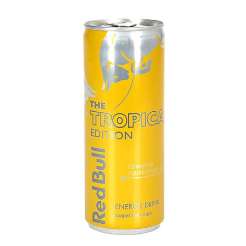 Энергетический напиток Red Bull -  Tropical Edition (Тропические фрукты) 355мл