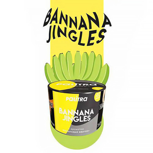 Табак PALITRA 40г - Bannana Jingles (Банановая жвачка)