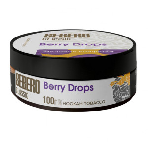Табак Sebero Classic 100г - Berry drops (Конфеты Черная смородина Виноград Мед Клубника Мята)