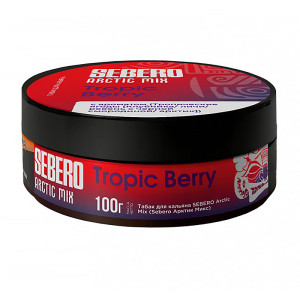 Табак Sebero Arctic Mix 100г - Tropic Berry (Клубника Личи Ревень Лед)