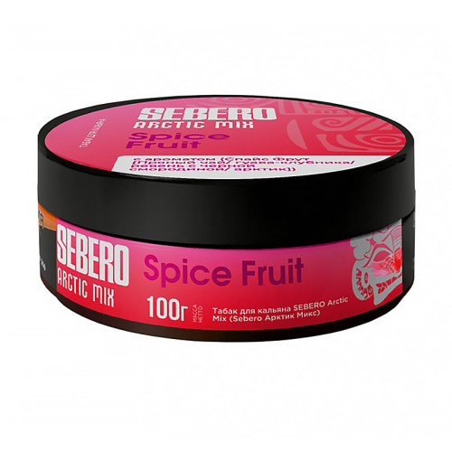 Табак Sebero Arctic Mix 100г - Spice Fruit (Пряный чай Гуава Клубника Ревень Черная смородина Лед)