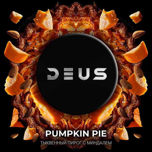 Табак Deus 100г - Pumpkin Pie (Тыквенный пирог с миндалем)