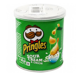Чипсы Pringles - Сметана и Лук 40г