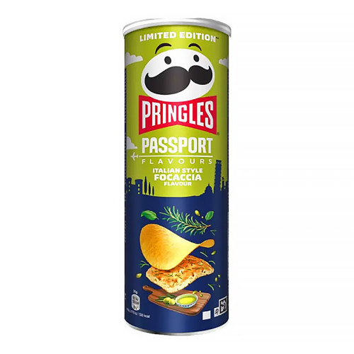Чипсы Pringles - Italian Foccacia (Итальянская Фокачча) 165г