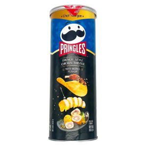 Чипсы Pringles - French style chicken twister with morel (Куриный твистер со сморчками) 80г