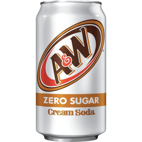 Напиток газ. A&W Cream Soda (крем-сода) без сахара 355мл