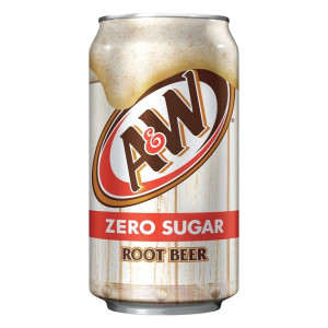 Напиток газ. A&W Root Beer 355ml без сахара (Америка) 355мл