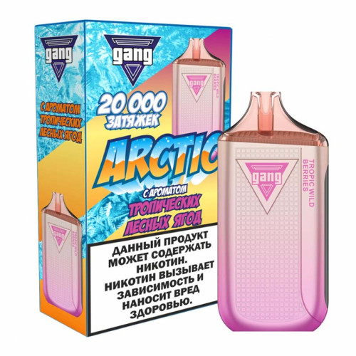Электронная сигарета GANG ARCTIC 20000 затяжек - Тропические лесные ягоды