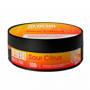 Табак Sebero Arctic Mix 100г - Sour Citrus (Лимон Вишня Ревень Апельсин Лед)