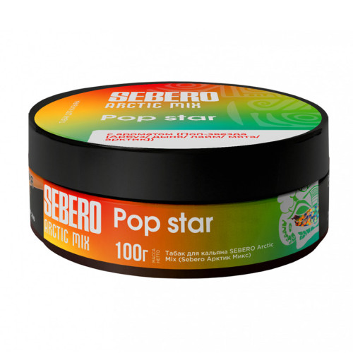 Табак Sebero Arctic Mix 100г - Pop star (Арбуз Дыня Лайм Мята Лед)