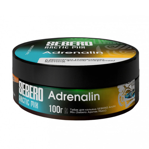 Табак Sebero Arctic Mix 100г - Adrenalin (Лимон Фейхоа Энергетик Лед)