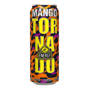 Энергетический напиток TORNADO - Mango (Манго) 450мл